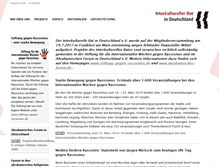 Tablet Screenshot of interkultureller-rat.de